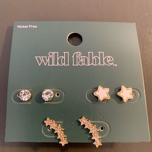 Wild fable stud earrings stars - Picture 2 of 3